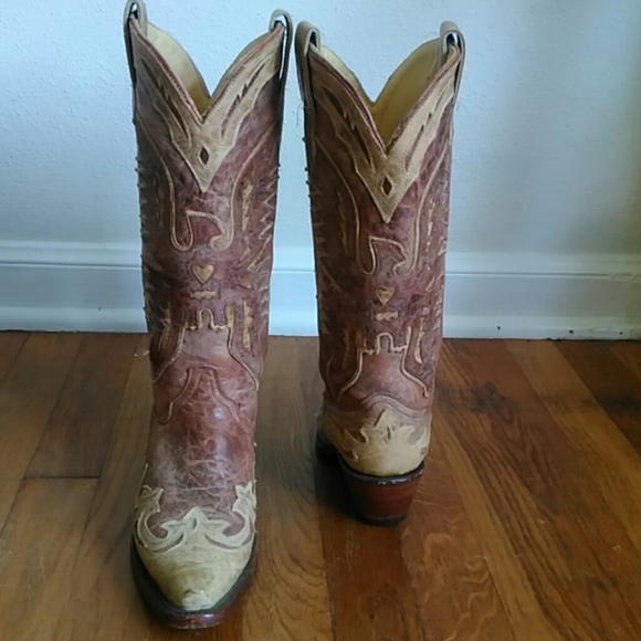 Corral Eagle Boots Western Cowboy Boots Size 5.5 - Picture 9 of 16